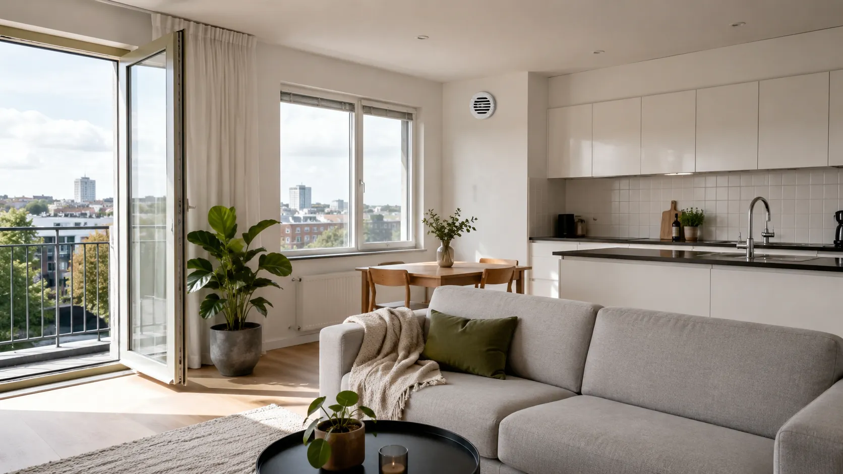 binnenklimaat appartement