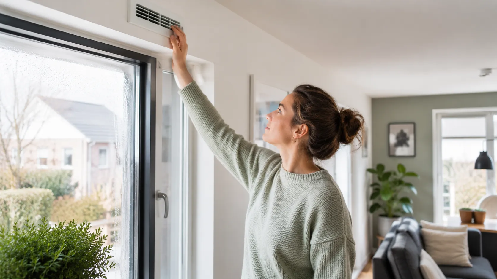 kierdichte woning luchtkwaliteit