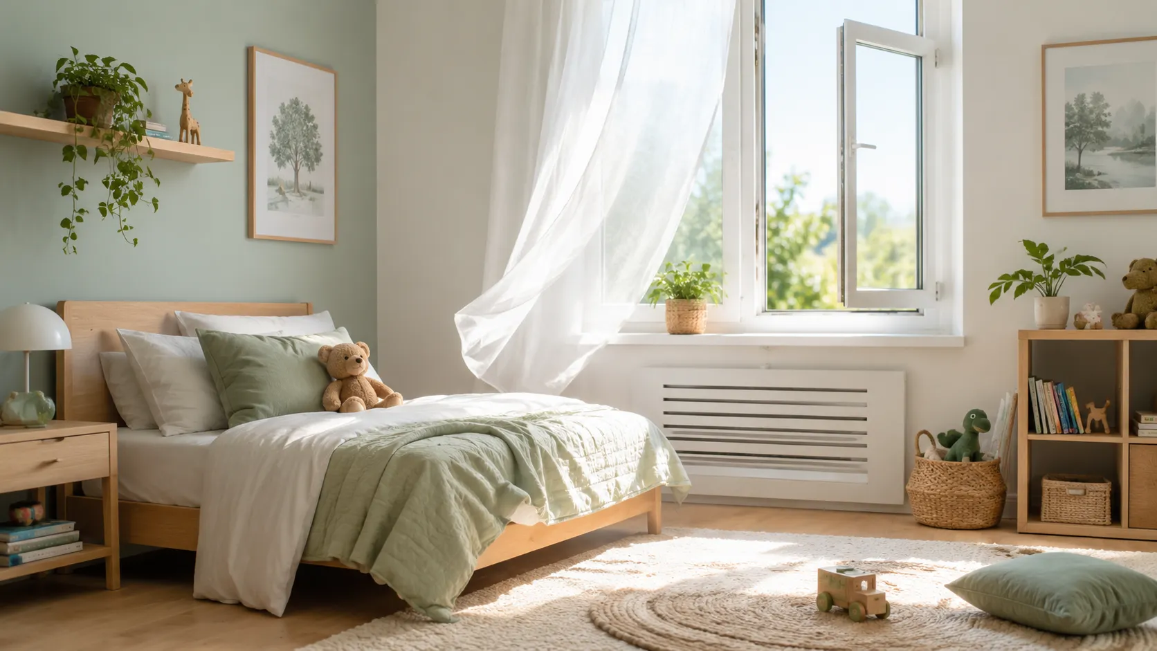 kinderkamer binnenklimaat