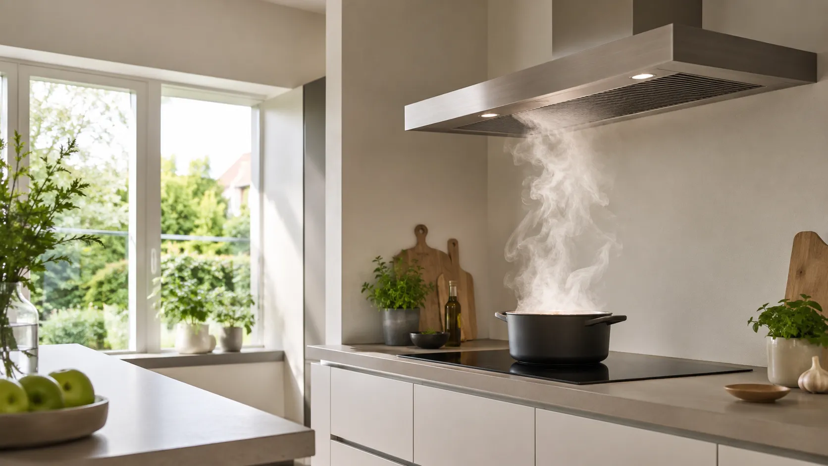 koken luchtkwaliteit