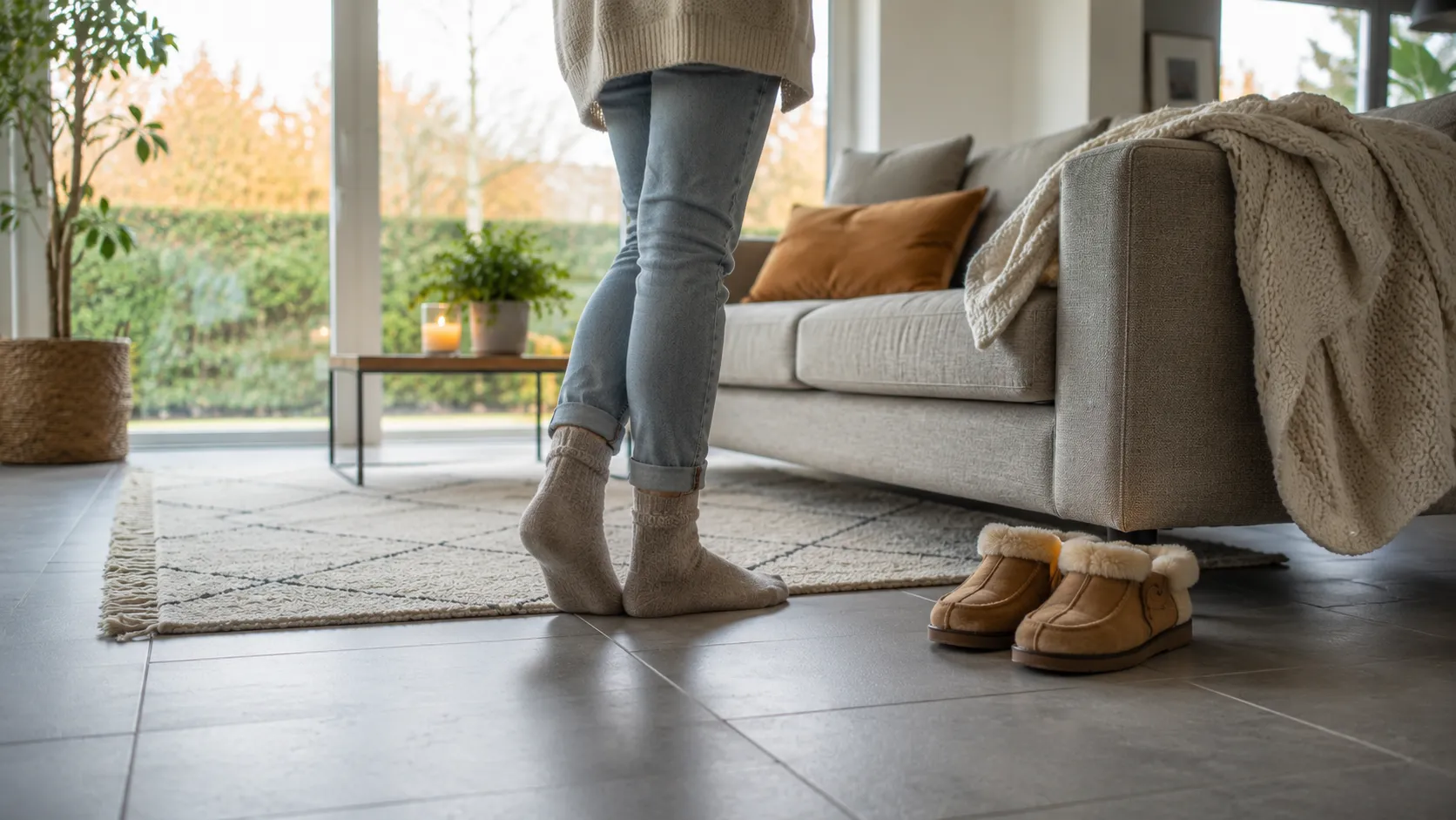 koude vloer in huis