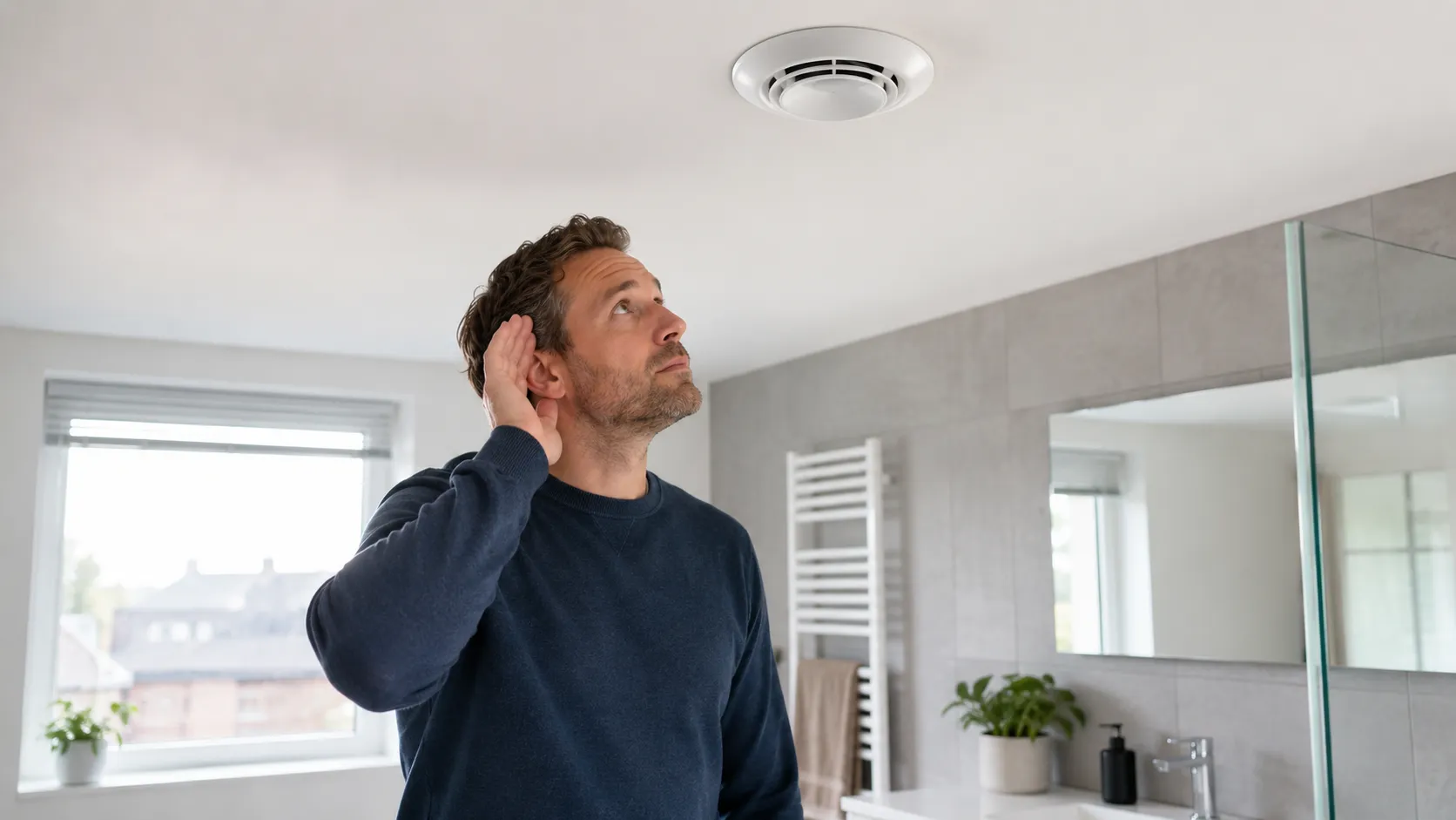 mechanische ventilatie maakt geluid