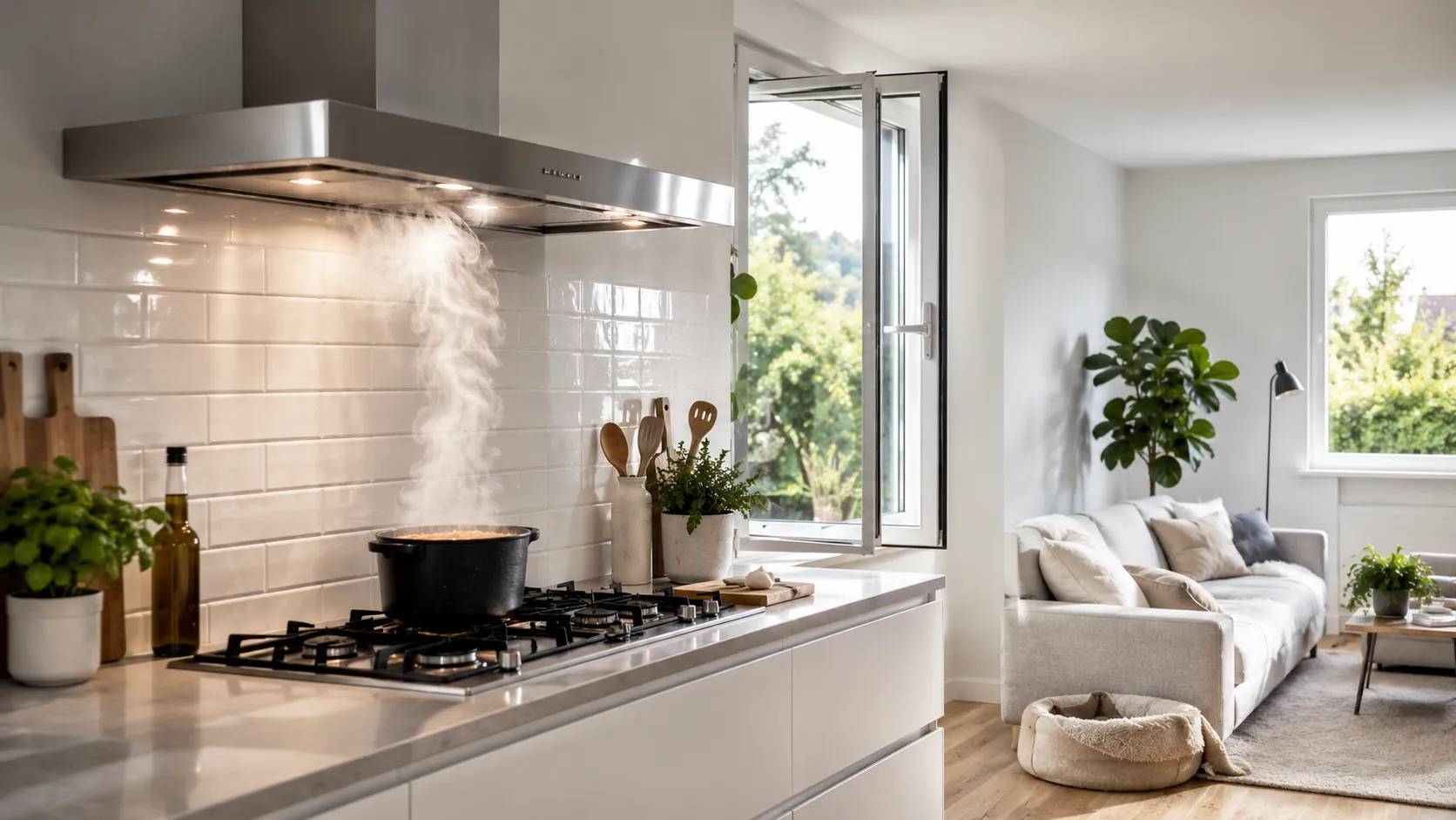rooklucht in huis