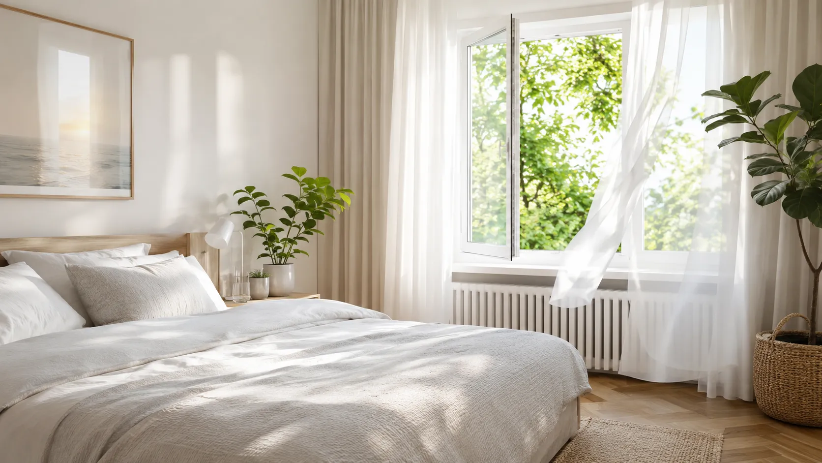 slaapkamer binnenklimaat