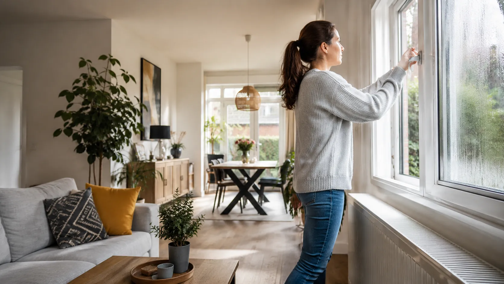 slechte luchtkwaliteit in huis