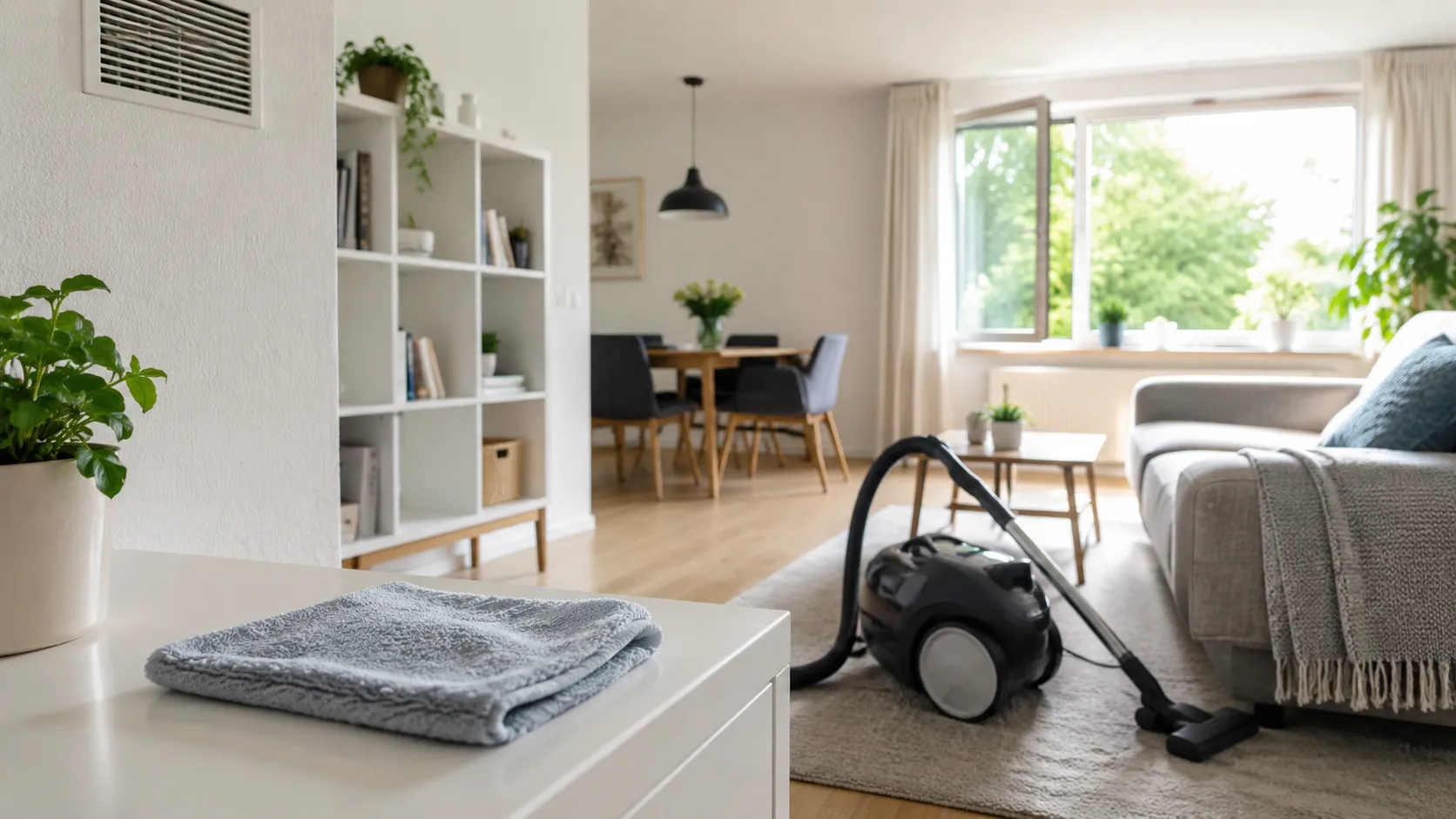 stof verminderen in huis