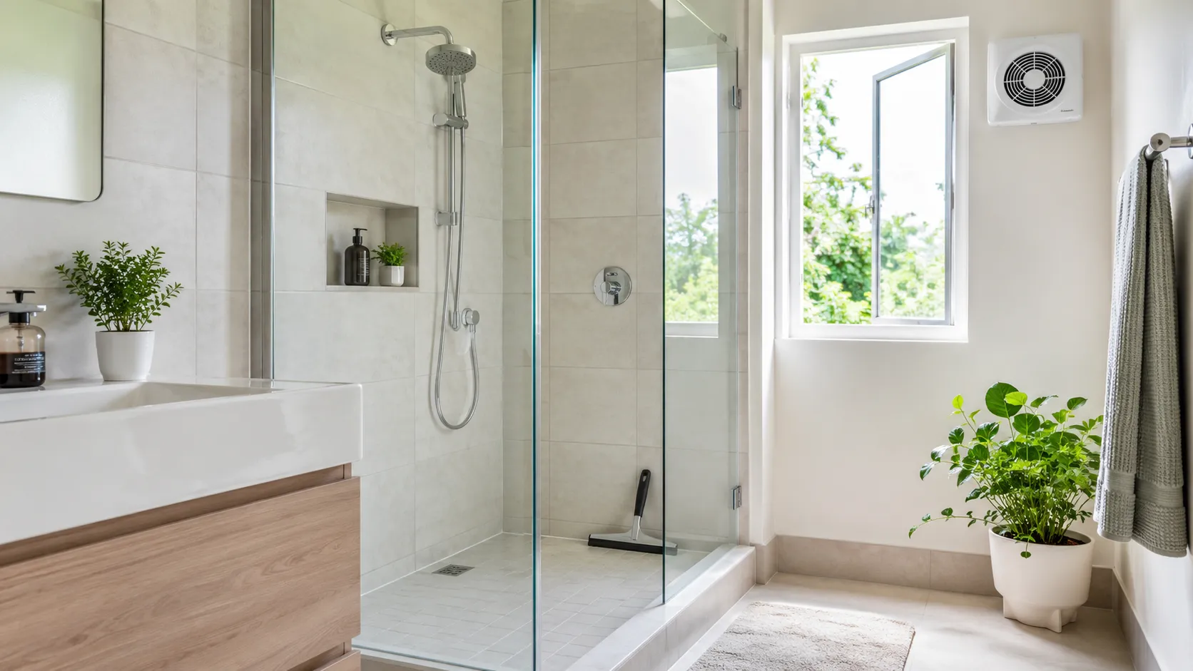 schimmel badkamer voorkomen